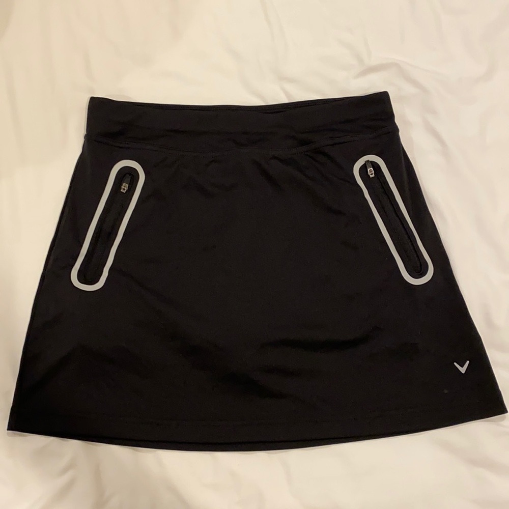 Callaway black golf skirt
